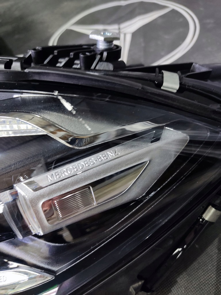 фото №8, Лампа mercedes s-klasa w223 digital light blue перед правая lub левая