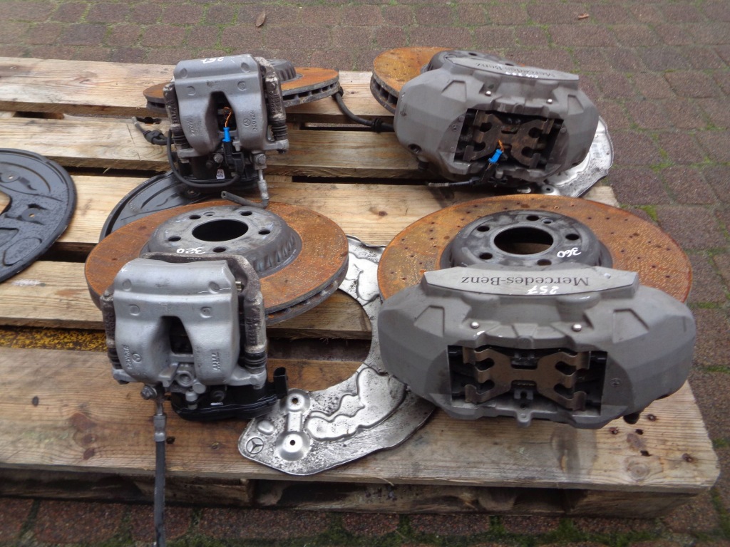 Набор диск 1 суппортов тормозных mercedes-benz cls w257 w213 w253 4matic Недорого