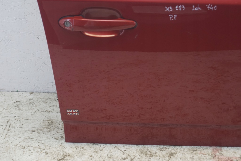 фото №8, Дверь правый перед bmw x3 e83 470