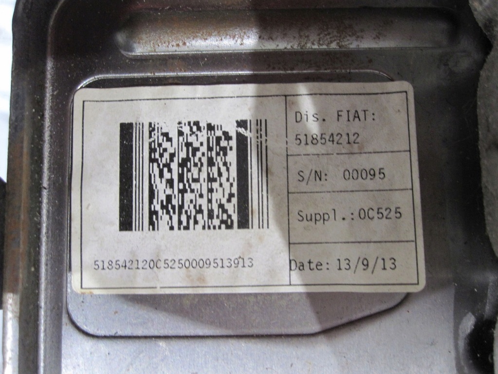 фото №6, Fiat doblo ii lift 1.3 multi-jet 15r колонка кермова замок запалювання 51854212