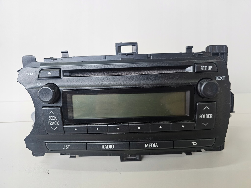 фото №1, Радіо toyota yaris iii 861200d640