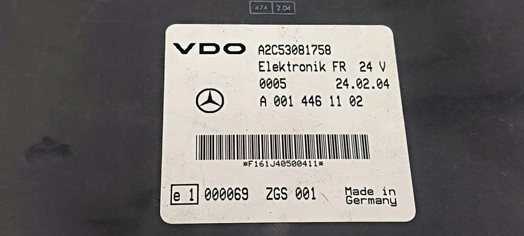 Модуль a0014461102 mercdes-benz axor 2528l Оригинал