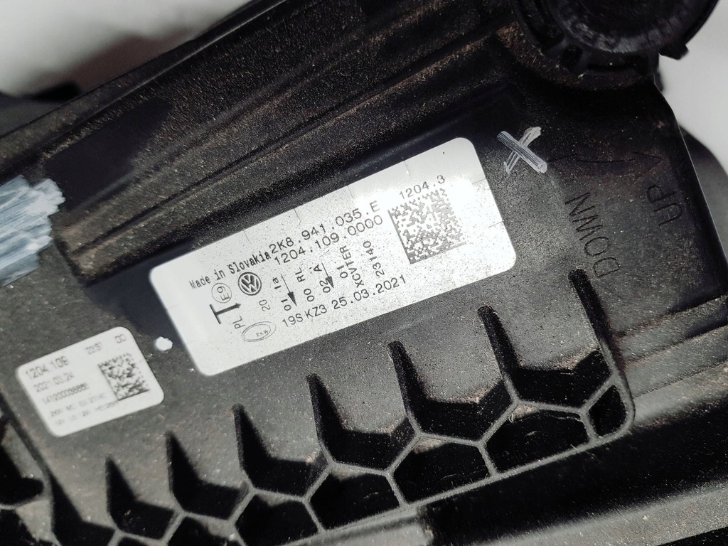 фото №6, Vw caddy v 2k8 левая лампа перед передняя 2k8941035e full led