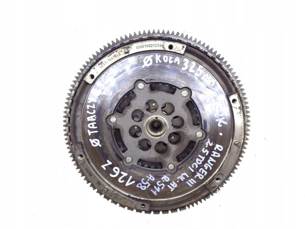 фото №1, Ford ranger iii mazda bt-50 06-11 2.5 tdci колесо двомасовий 325mm 250mm