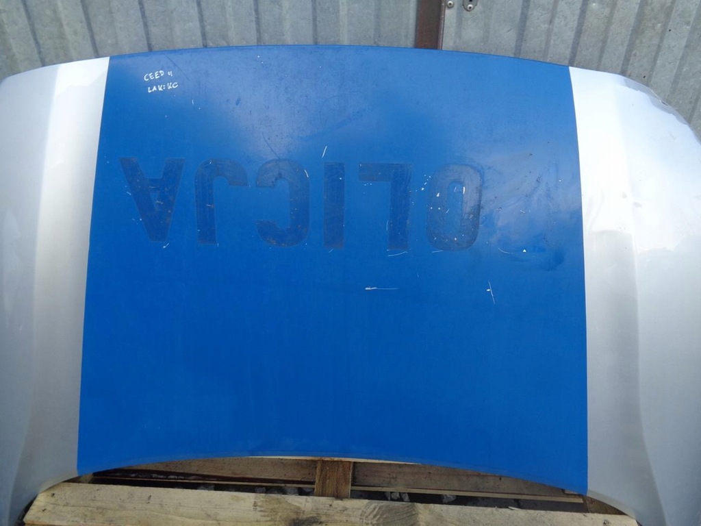 фото №5, Капот перед передняя крышка двигателя kia ceed 2 ii 5d 2012- лак: kc