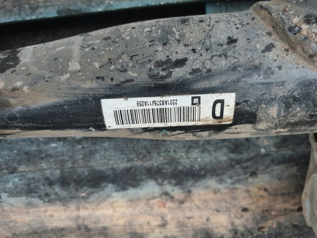 фото №5, Балка задняя oś подвеска opel astra k hb
