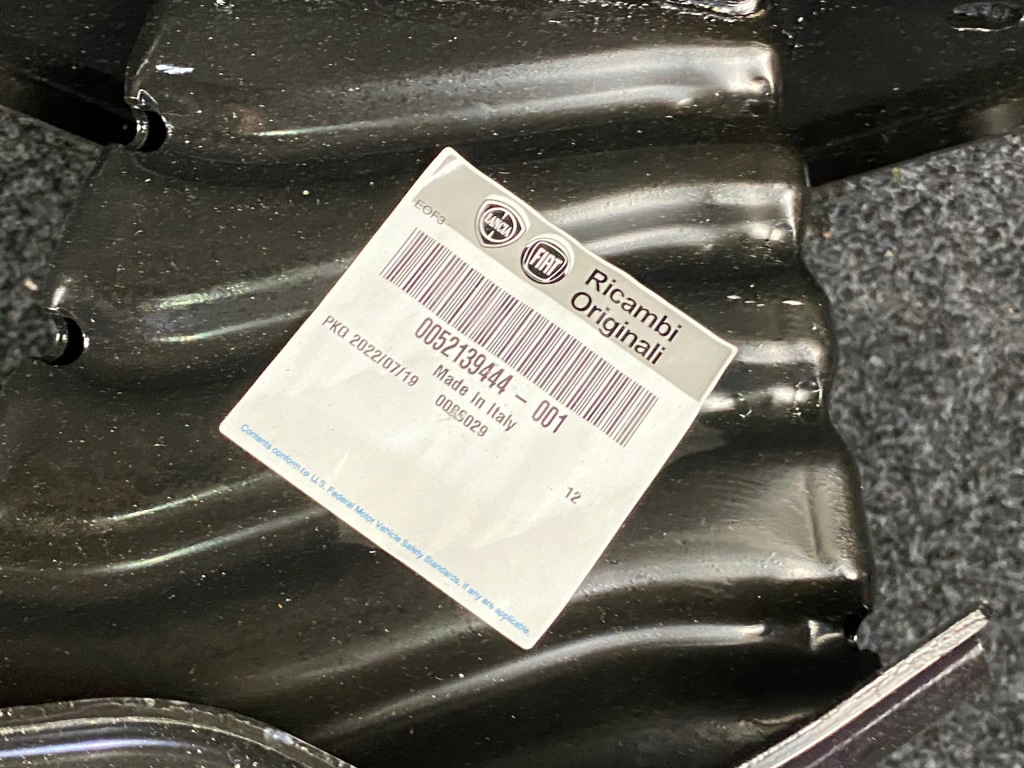 фото №14, Балка зміцнююча бампер задня fiat 500 2015-