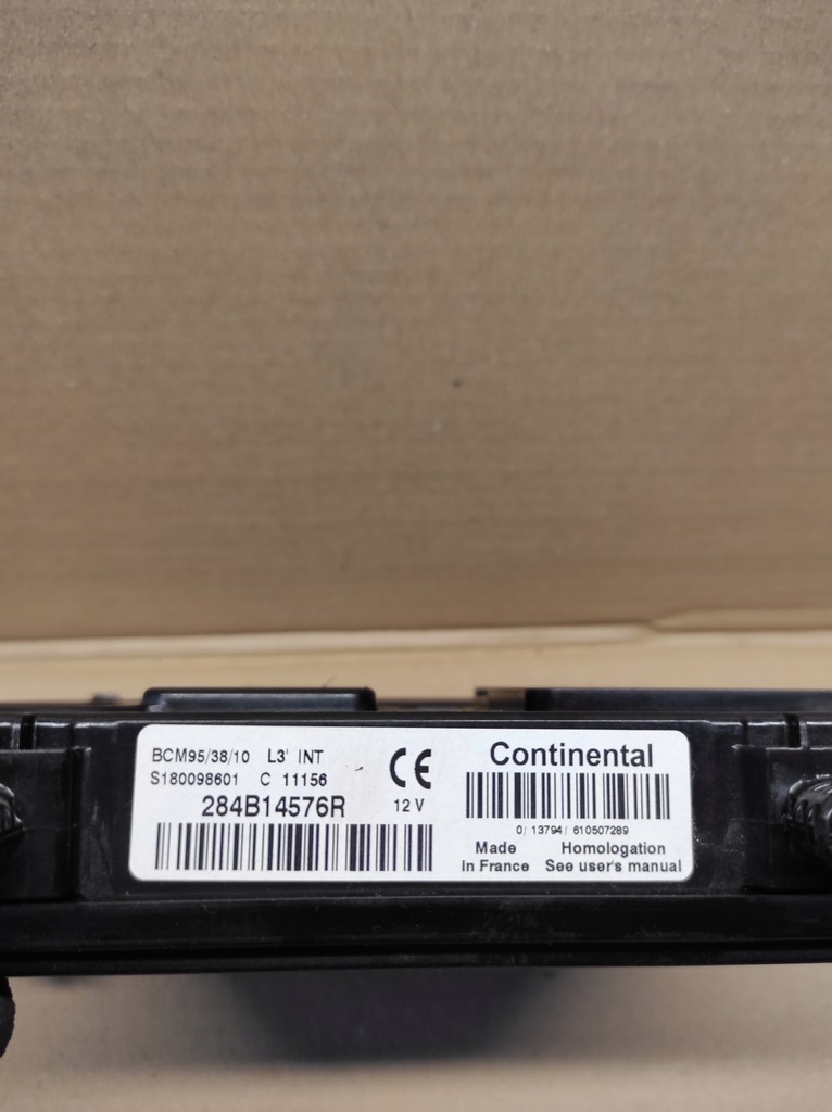 фото №3, Модуль bcm renault scenic iii 284b14576r