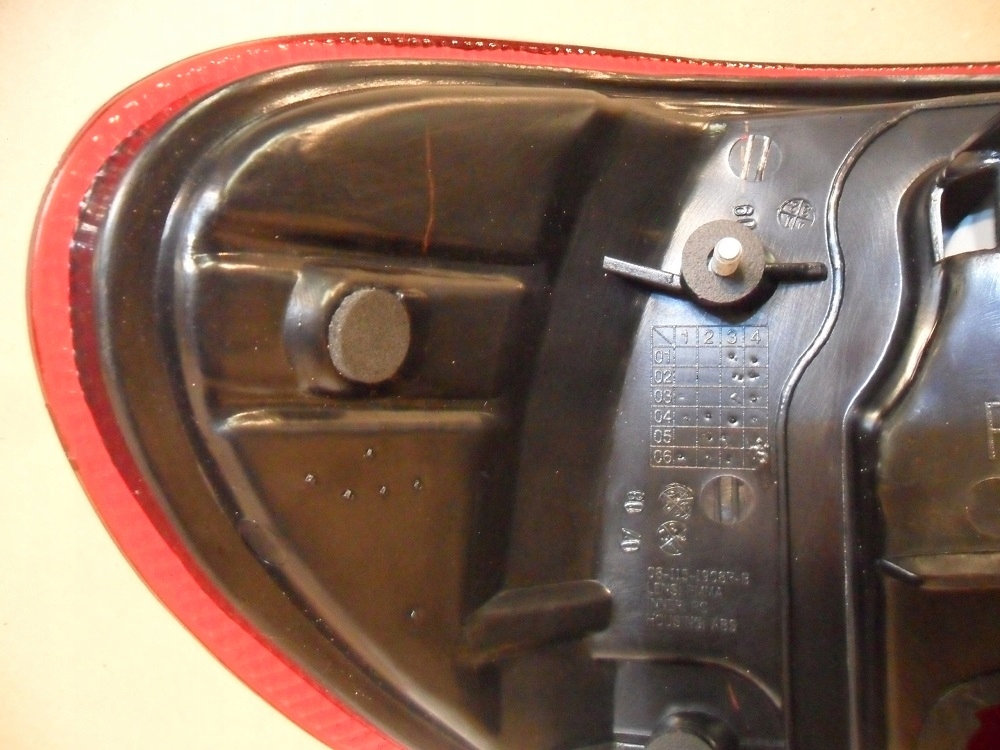 фото №9, Nissan almera n15 1999 2000 лампа задняя правая