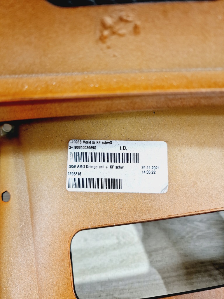 Бампер mercedes gt w190 amg чорний  series карбон в Україні