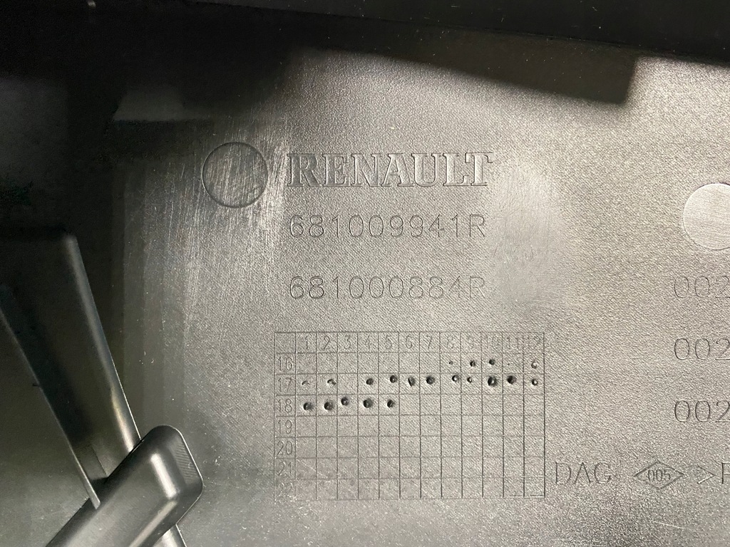 фото №11, Приборная панель консоль приборная панель renault captur lift 2016-