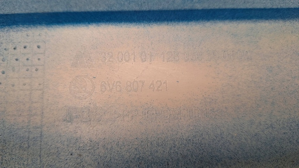 фото №11, Бампер задняя 6v6807421 skoda fabia 3 iii хэтчбек 14-