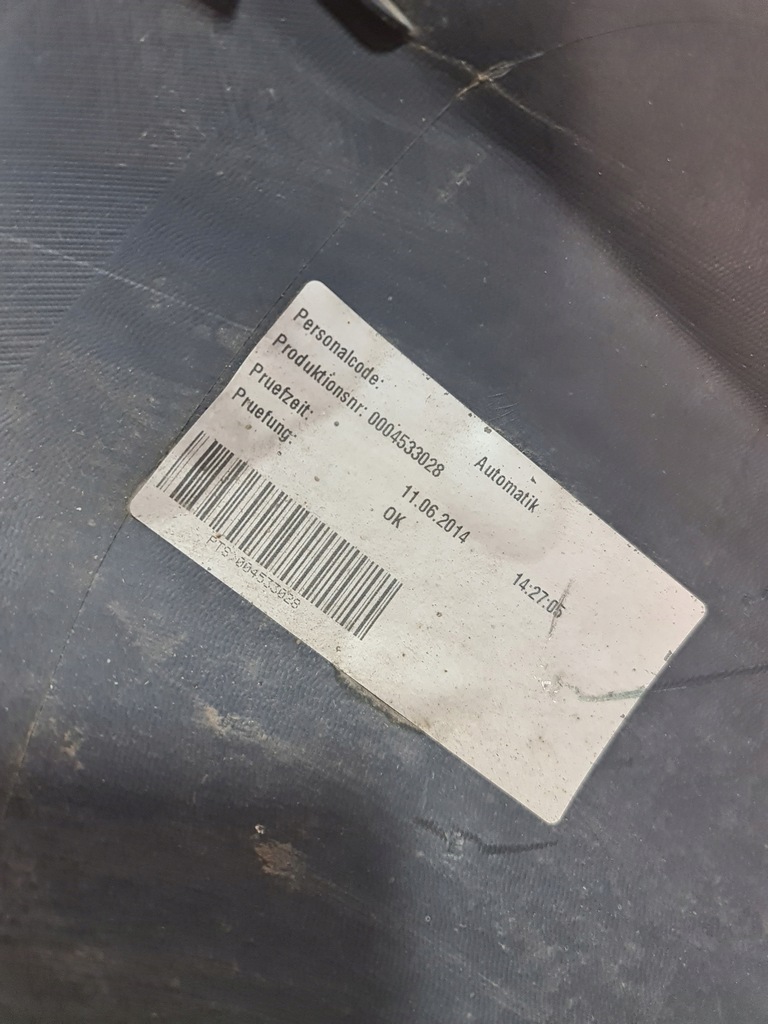 фото №12, Mercedes b-klasa w246 11- бампер задняя задний a2468850025