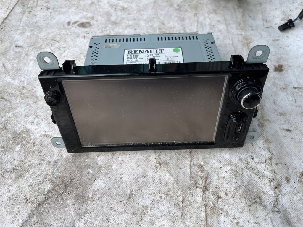 фото №1, Радио с навигация renault clio iv lan5210wr1