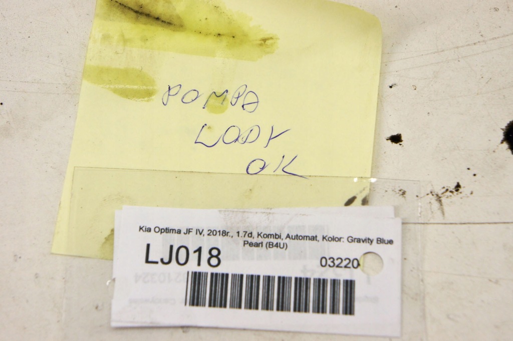 фото №5, Lj018 kia optima iv 1.7crdi насос wody