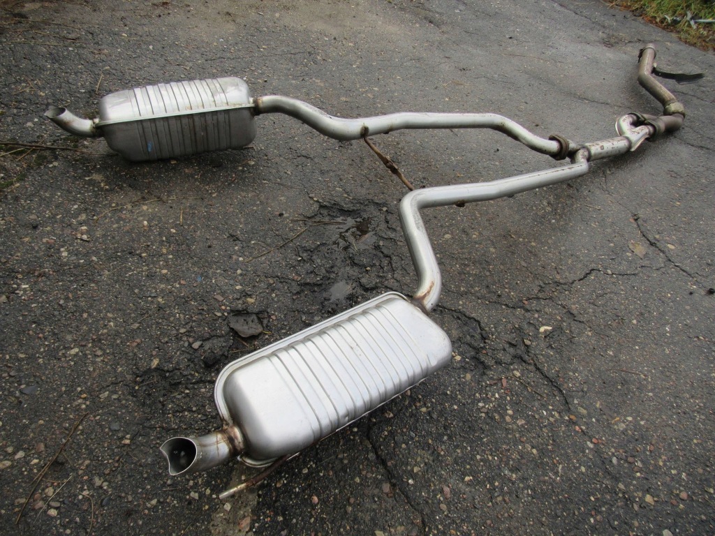 Глушники вихлоп комплект mercedes-benz s w220 220 a2204910100 Ціна