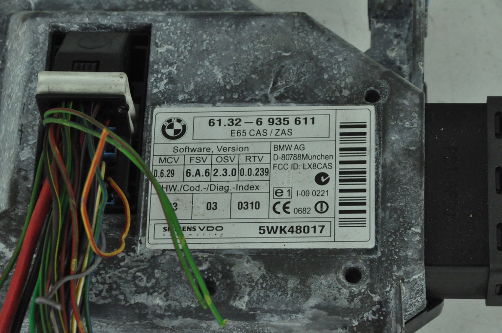 фото №6, Bmw e65 бортовий комп'ютер набір стартовий 6.0i n73 nr 291