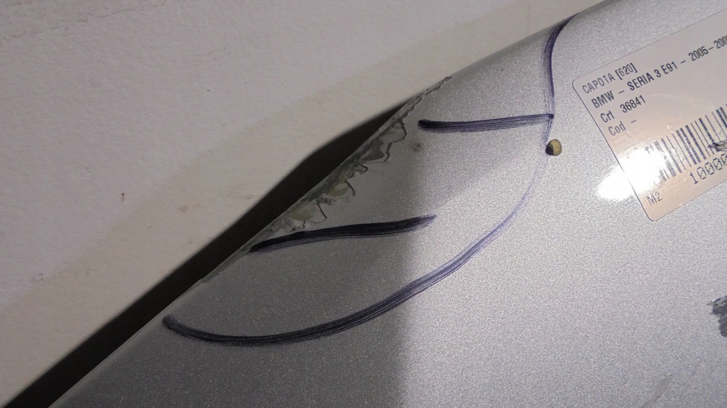 фото №10, Капот перед bmw 3 e90 e91 04-08