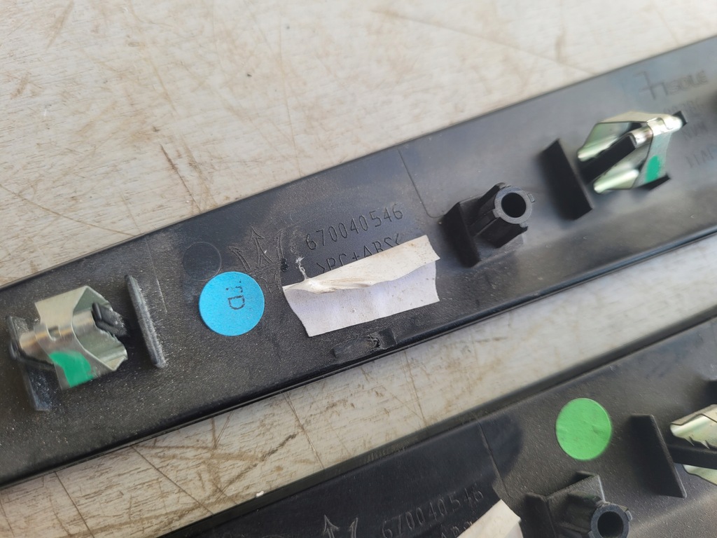 фото №6, Maserati levante 17+ dekor молдинг обшивка двері внутрішня права 670040546