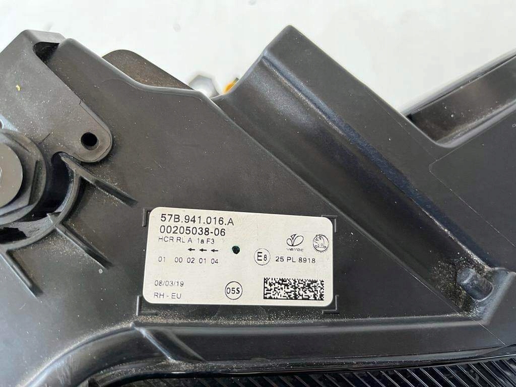 фото №7, Skoda karoq лампа правый перед 57b941016 a оригинал