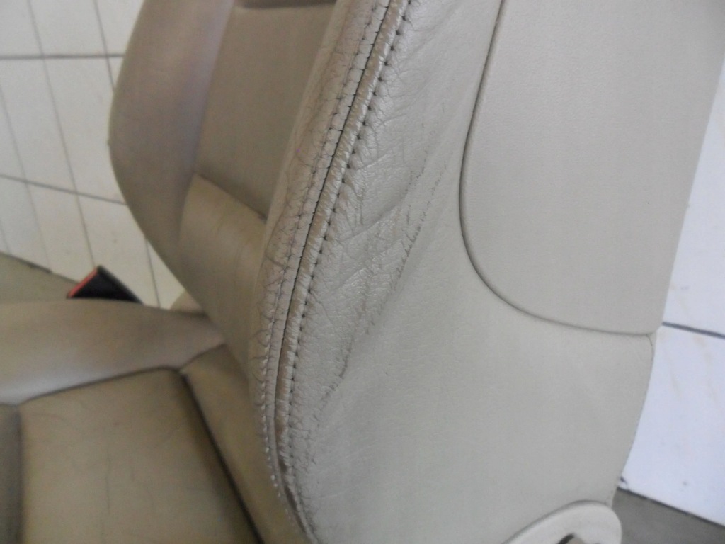 Audi a4 b6 2001 седан сиденье водителя левый перед кожа бежевая подушка безопасности в Украине