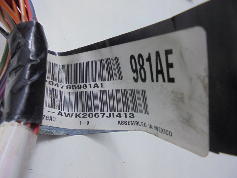 фото №12, Sebring 3 js джгут двері перед ліва p04795981ae