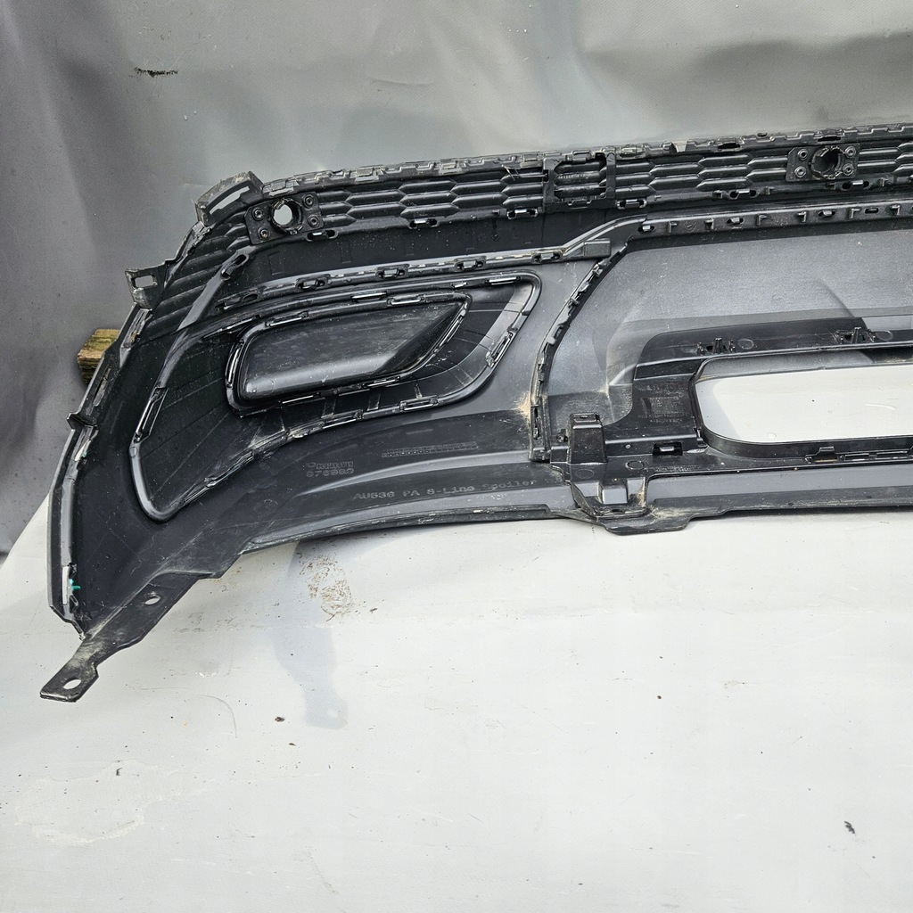 фото №11, Дифузор спойлер бампер audi q7 s-line lift 4m0807521k