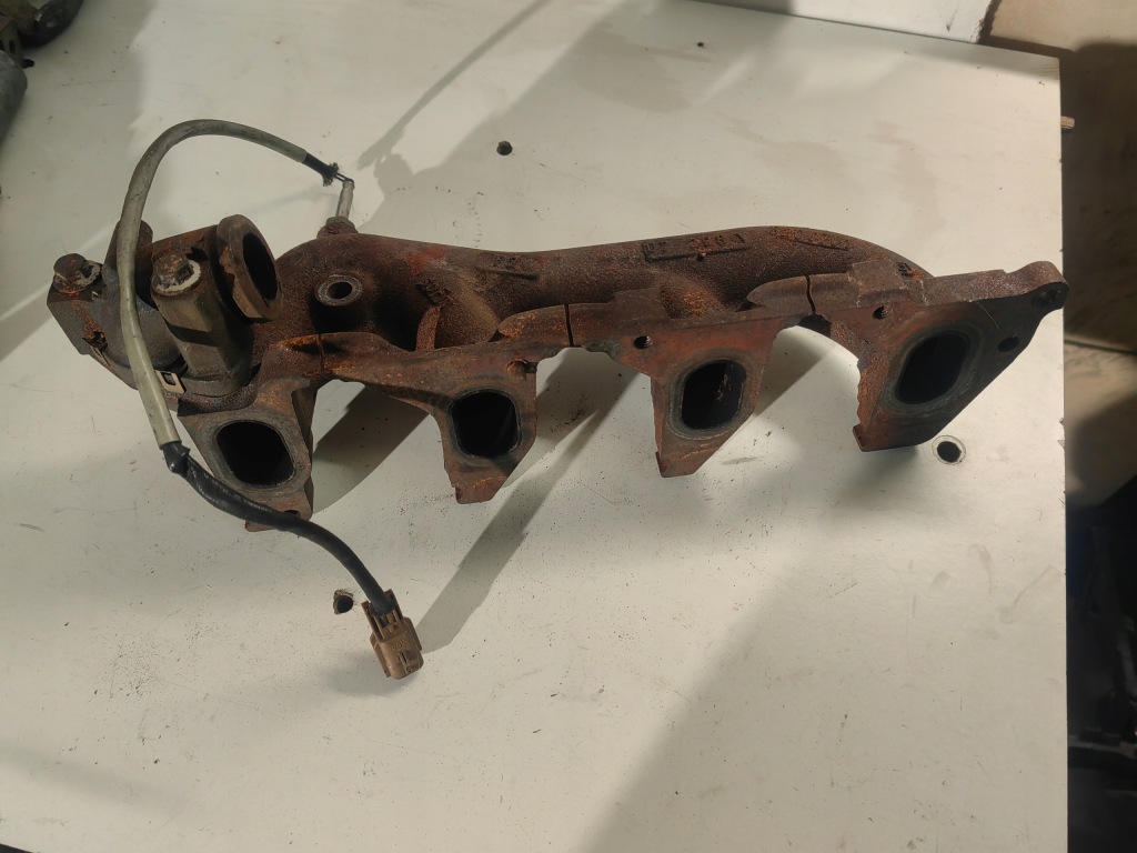 фото №4, Коллектор выпускной renault scenic ii 1.9 dci 131 km датчик