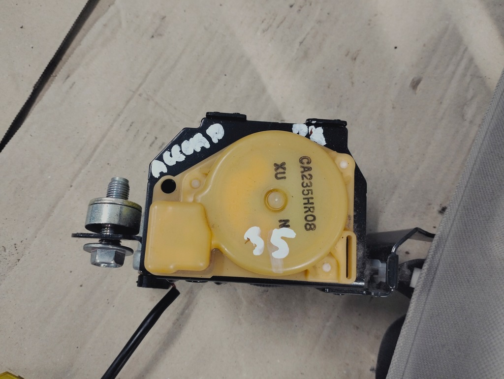 фото №7, Pas безпеки правий перед honda accord viii