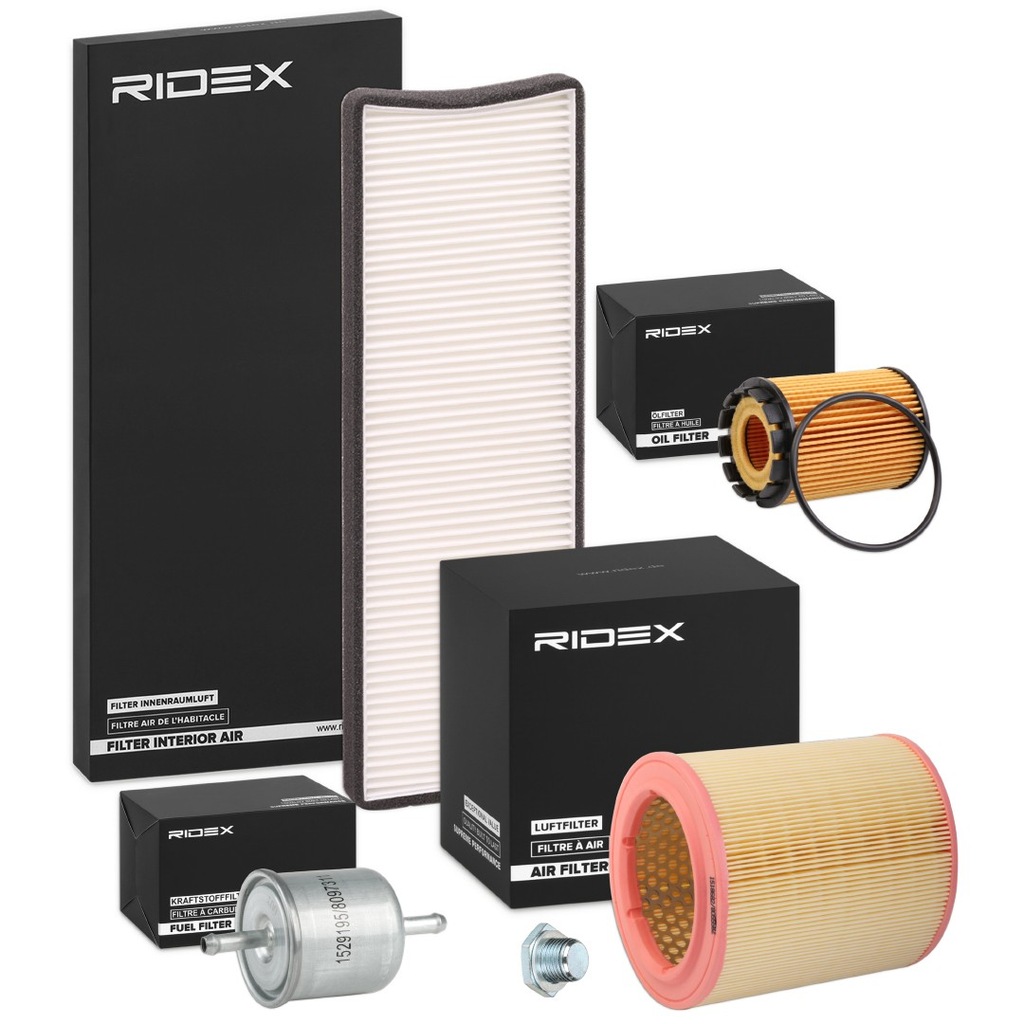 фото №1, Набор фильтров ridex 4055f17446 pasuje do peugeot 306 хэтчбек 306