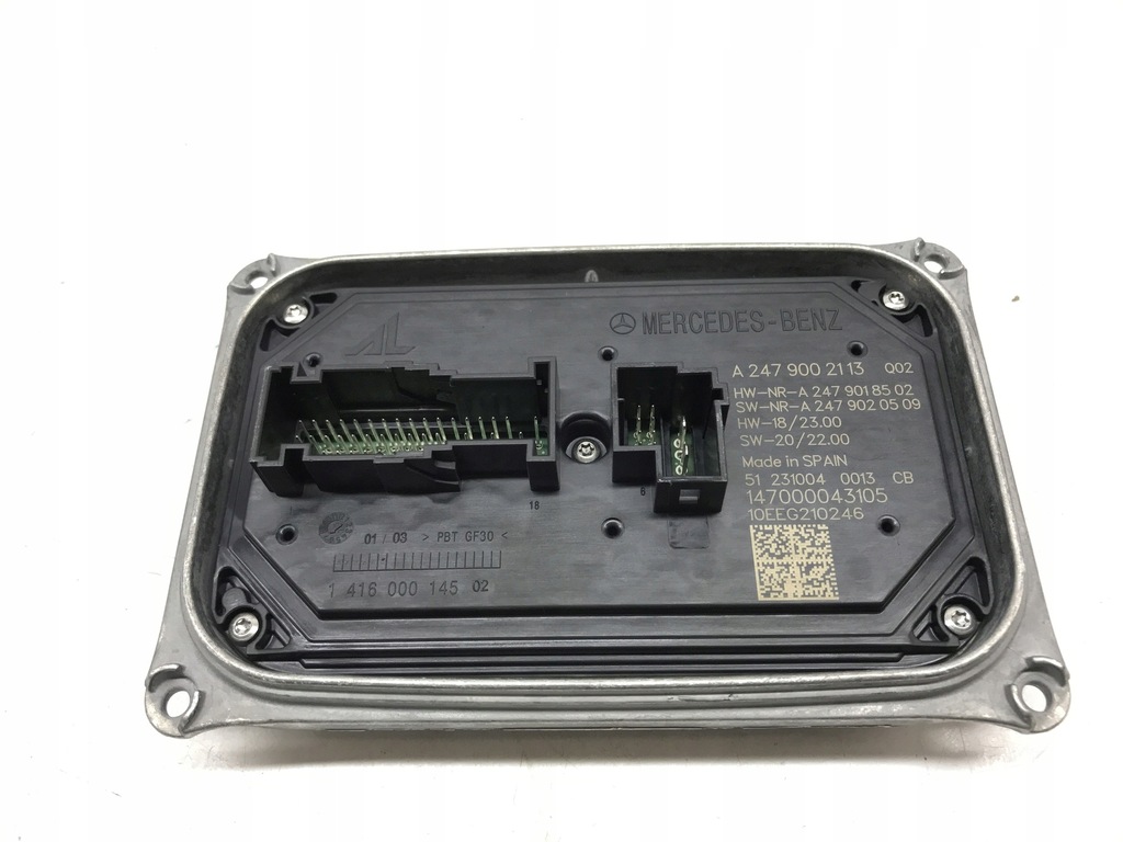 фото №3, Mercedes w247 преобразователь модуль led a2479002113