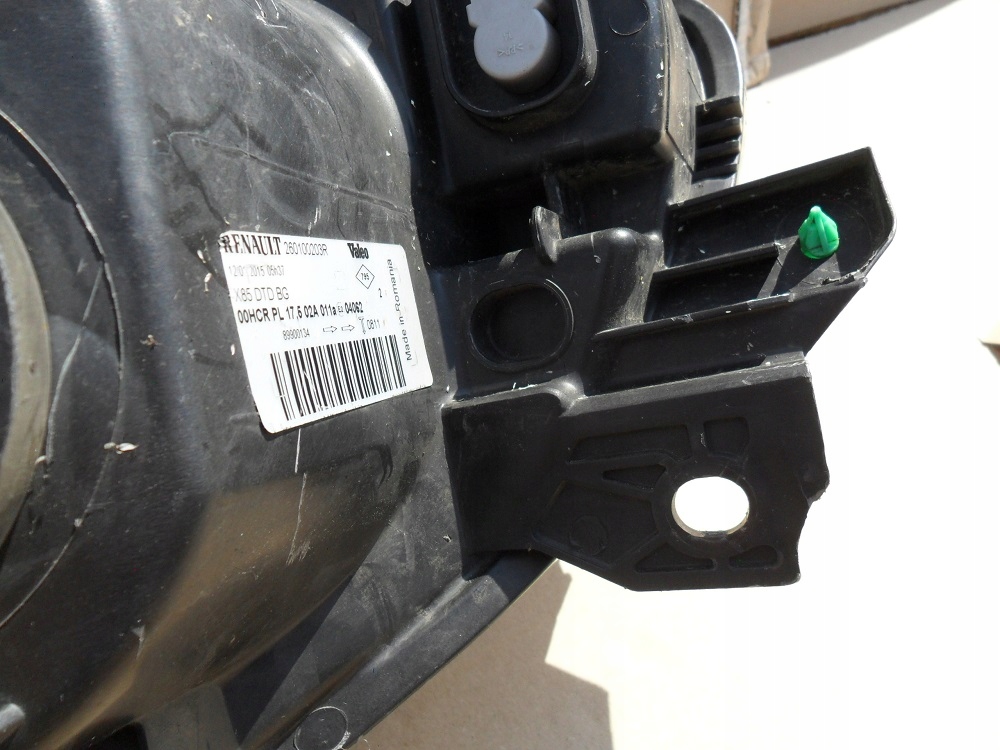 фото №11, Лампа фара передній правий clio iii 260100203r