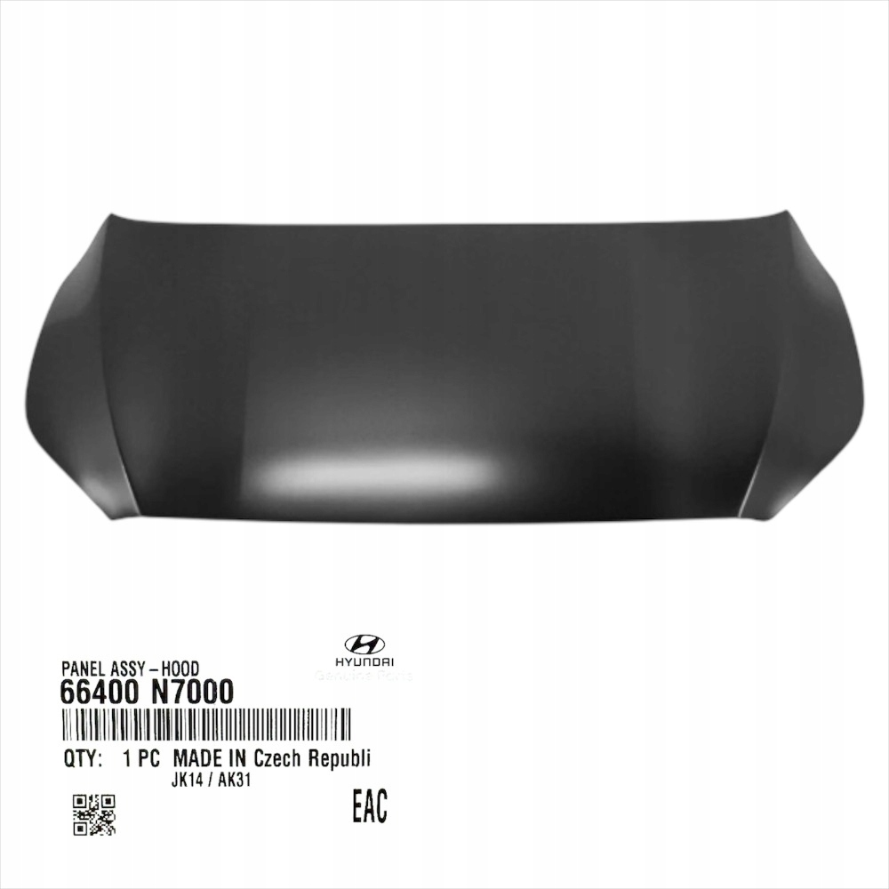 фото №1, Hyundai tucson капот крышка двигателя nowa 66400n700