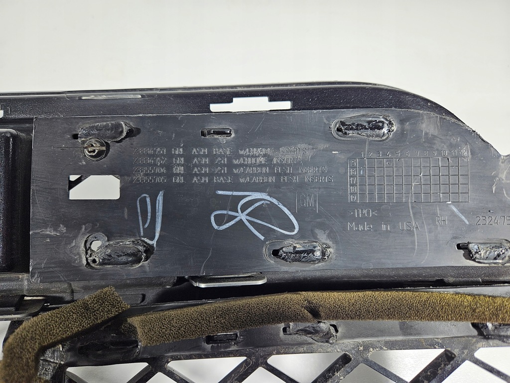 фото №10, Решётка радиатора решётка радиатора перед передний chevrolet corvette 7 vii c7 хороший org