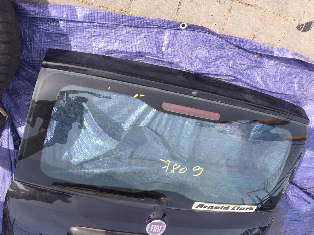 фото №4, Fiat panda 2009r. кришка багажника багажника