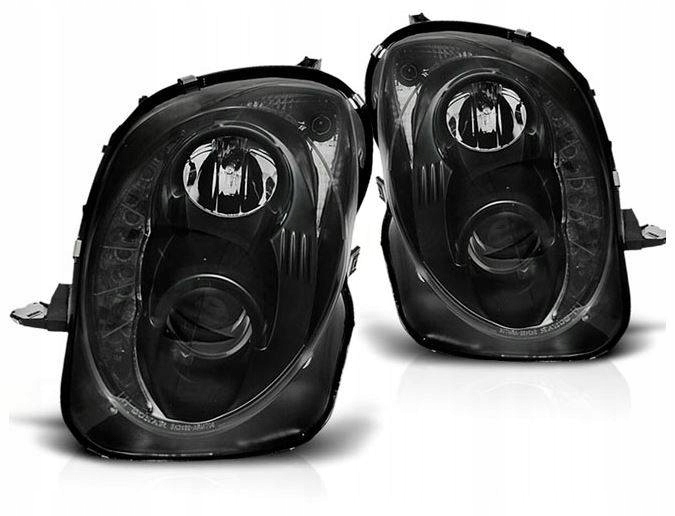 фото №1, Лампы фары alfa romeo mito black led drl