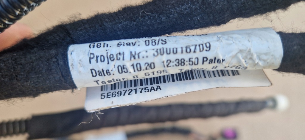 фото №5, Камера заднього виду джгут skoda octavia iv sedan 5e3827566a 5e6972176e