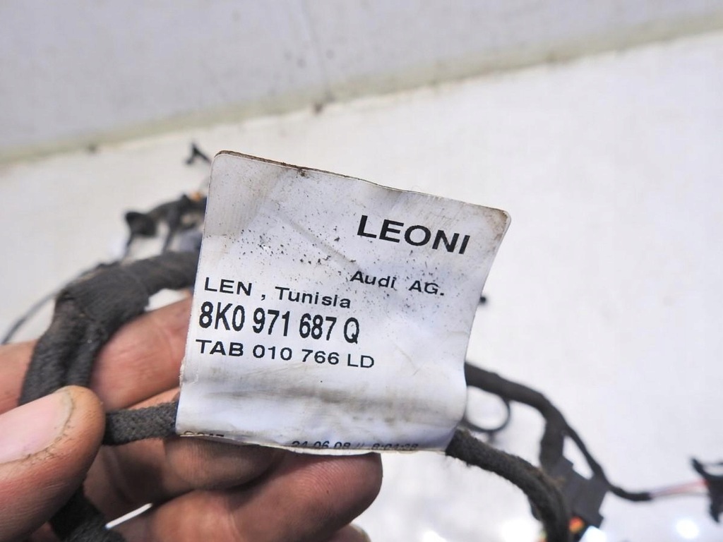 фото №7, Джгут двері задня audi a4 b8 avant 8k0971687q