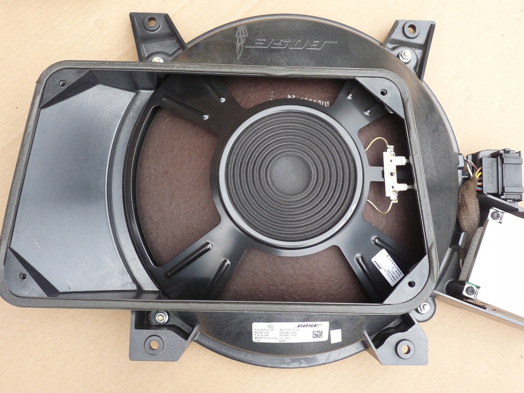 фото №13, Audi a8 d3 динамик динамики сабвуфер bose kpl