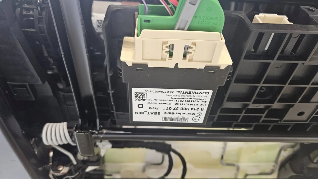 фото №7, Сиденье водителя пассажира mercedes c-klasa a206 w206 nowe оригинальные кожа