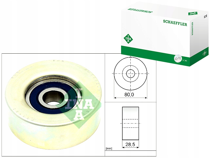 фото №1, Ролик направляющая ремень клиновой subaru brz forester impreza legacy v