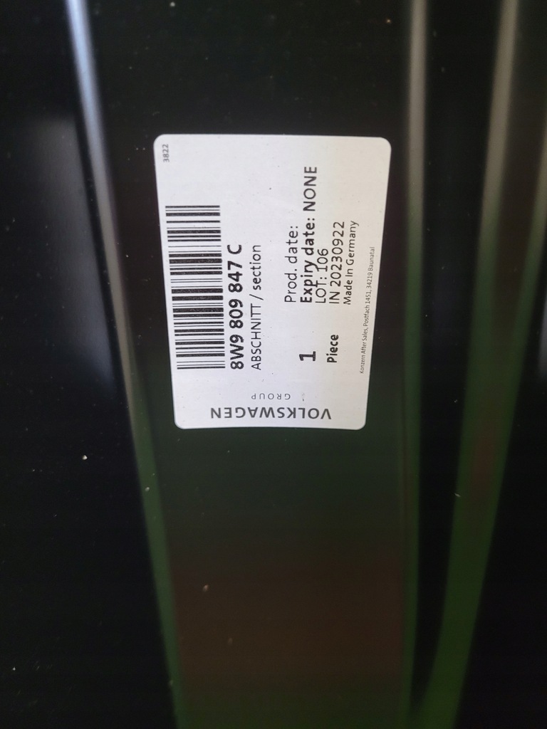 фото №9, Audi a4 b9 8w 8w9 lift обшивка порог блок двигателя порог