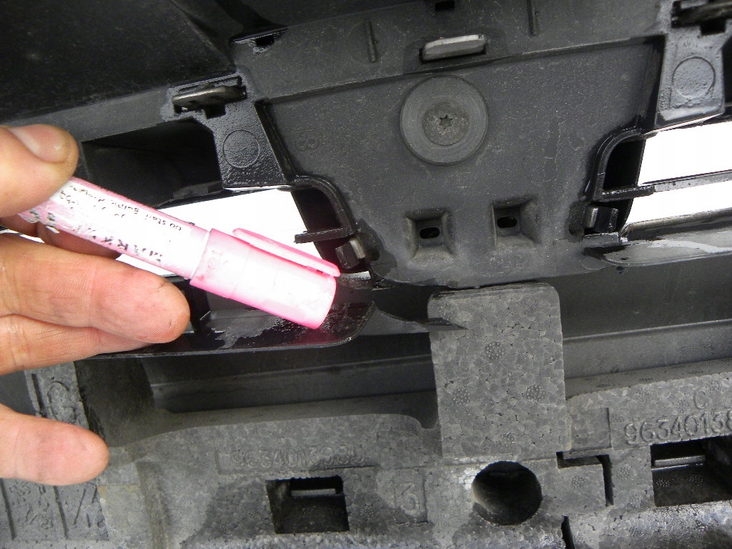 фото №9, Peugeot 307 старий model бампер перед