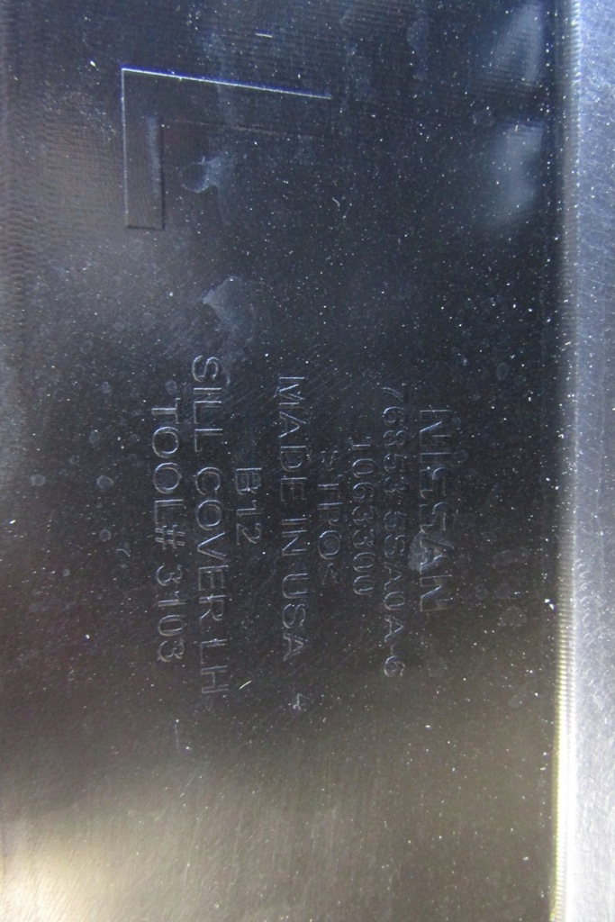 фото №8, Молдинг порог левая nissan leaf ii ze1 17-