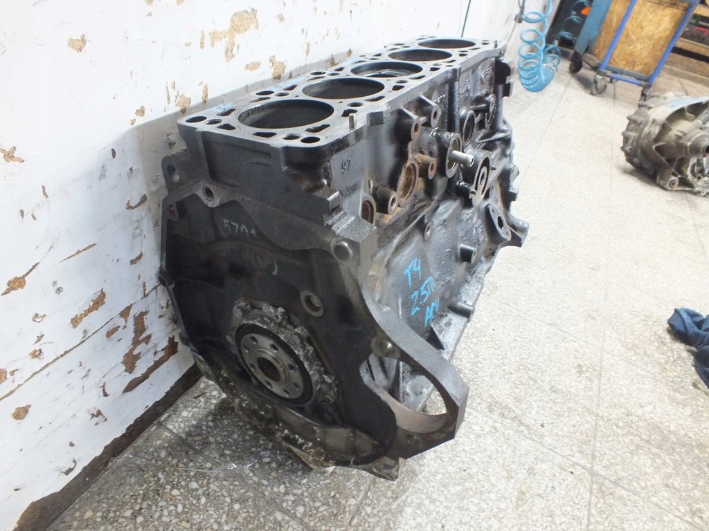 фото №8, Dół двигателя блок kompletny acv vw transporter t4 2.5 tdi