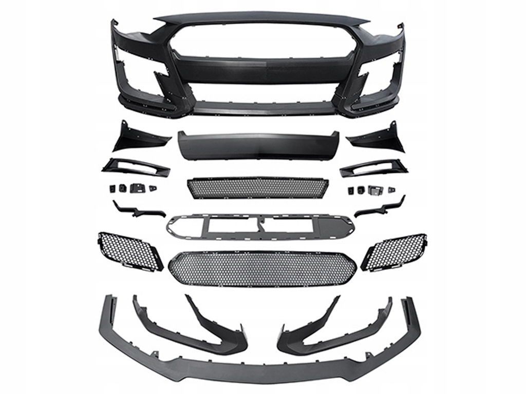 фото №1, Ford mustang 2018-2023 бампер перед gt500 style