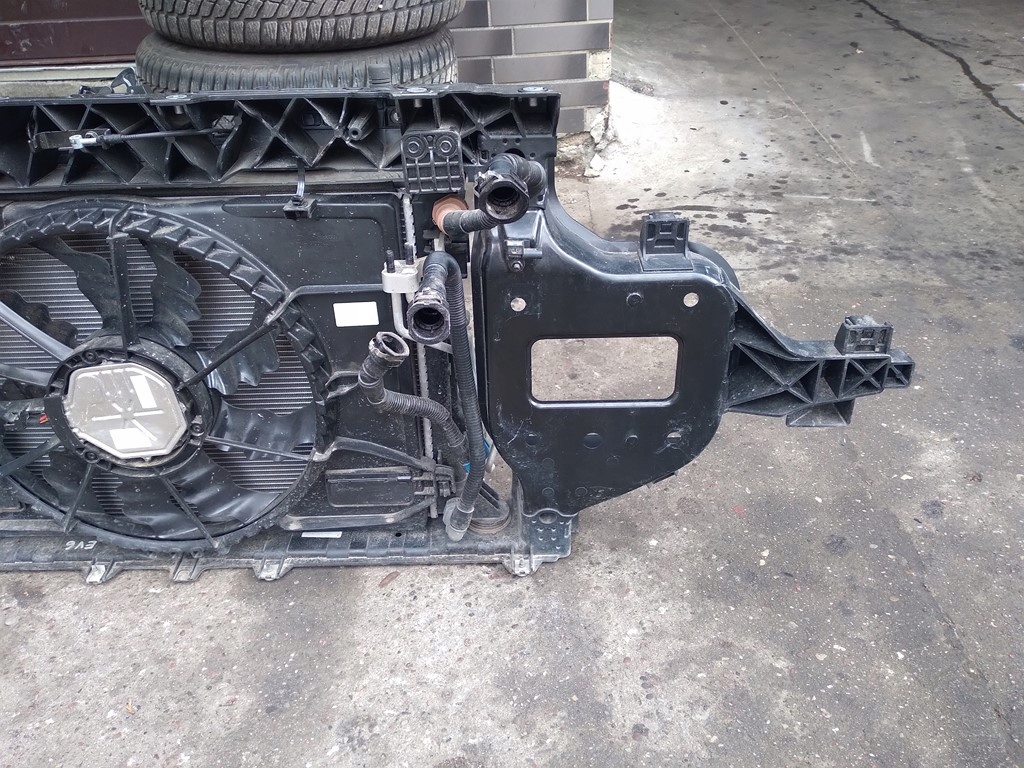 фото №6, Kia ev6 ev-6 pas передний усилитель радиатор полный