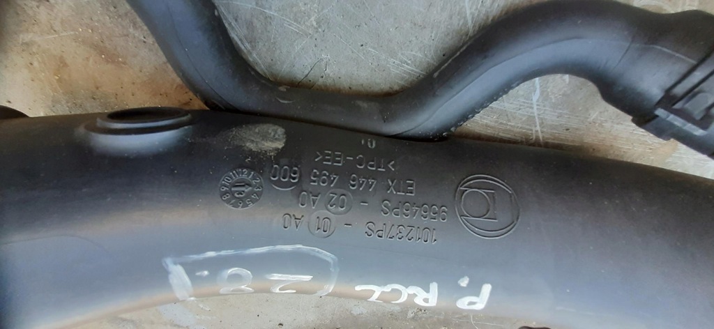 фото №6, Труба шланг воздуха турбины peugeot rcz 95646ps