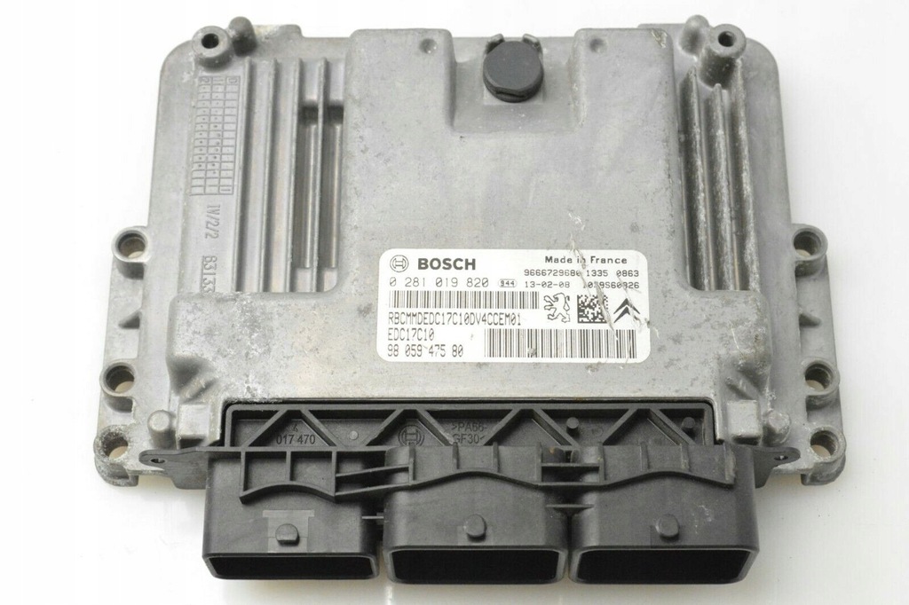 фото №1, Бортовой компьютер блок управления ecu 9805947580 peugeot citroen