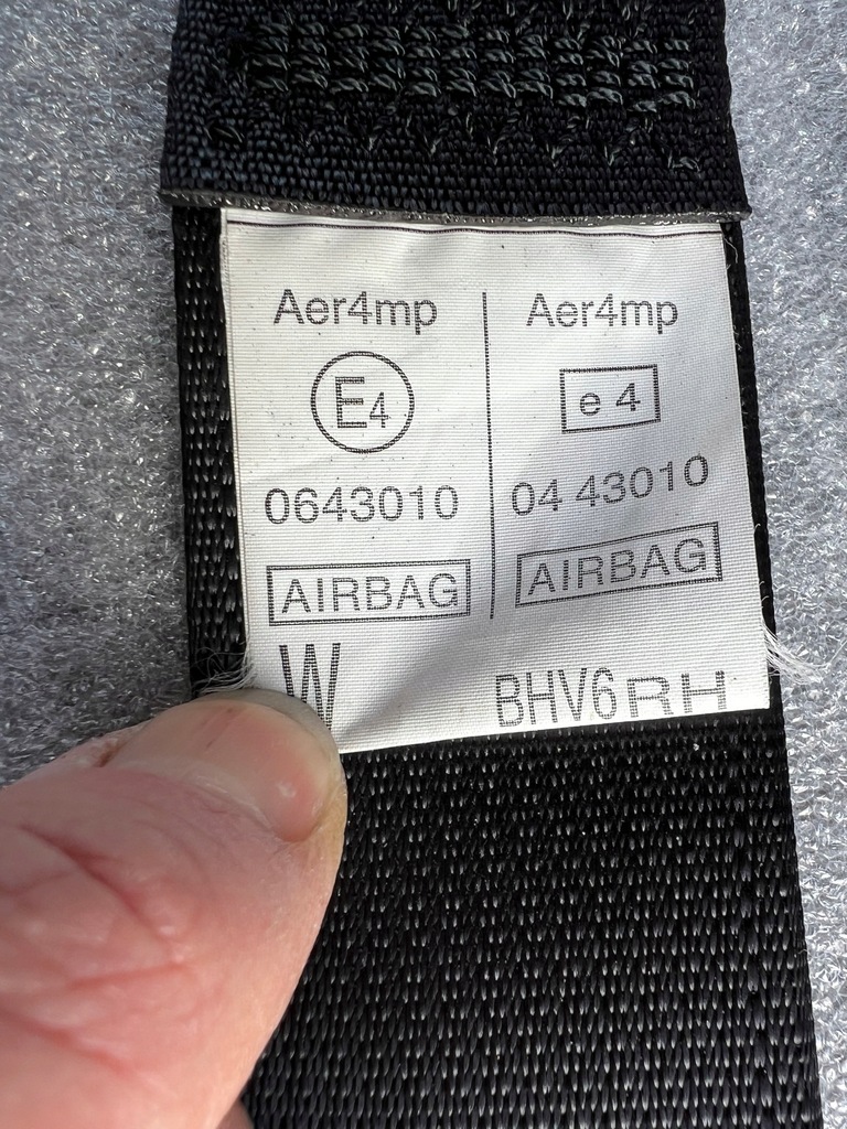 фото №10, Mazda 3 bm pas безопасности левый правый rok 2015